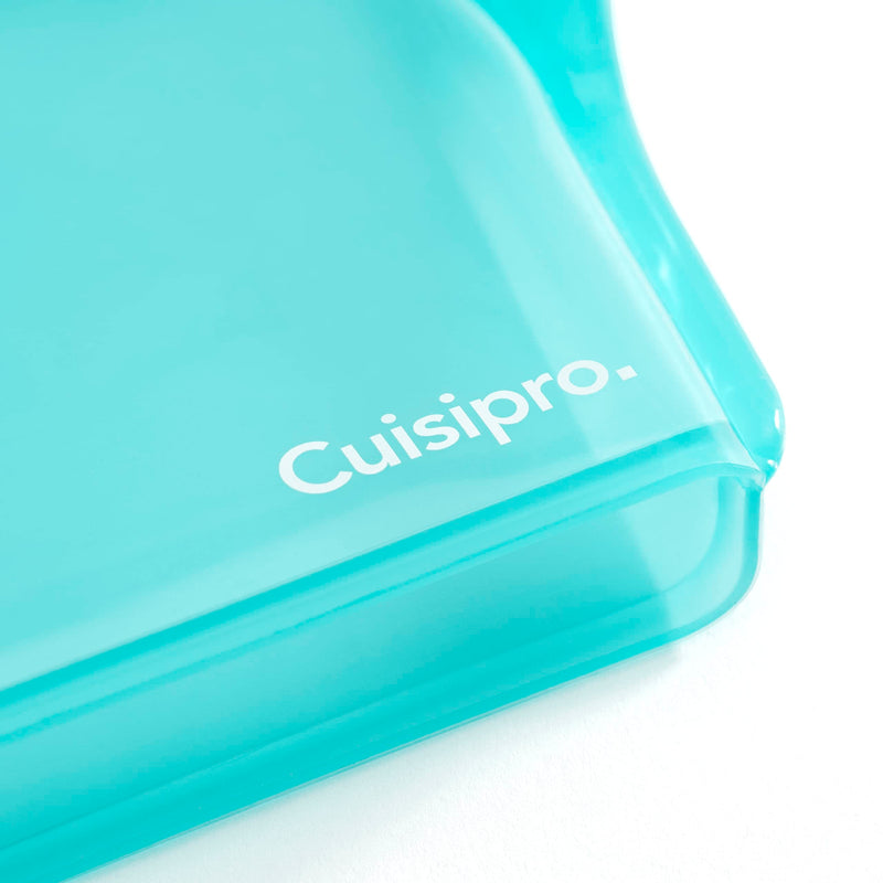 Cuisipro - Reusable Bags 2pc 13.3x12cm/5.25x4.75", 200ml Aqua - Limolin 