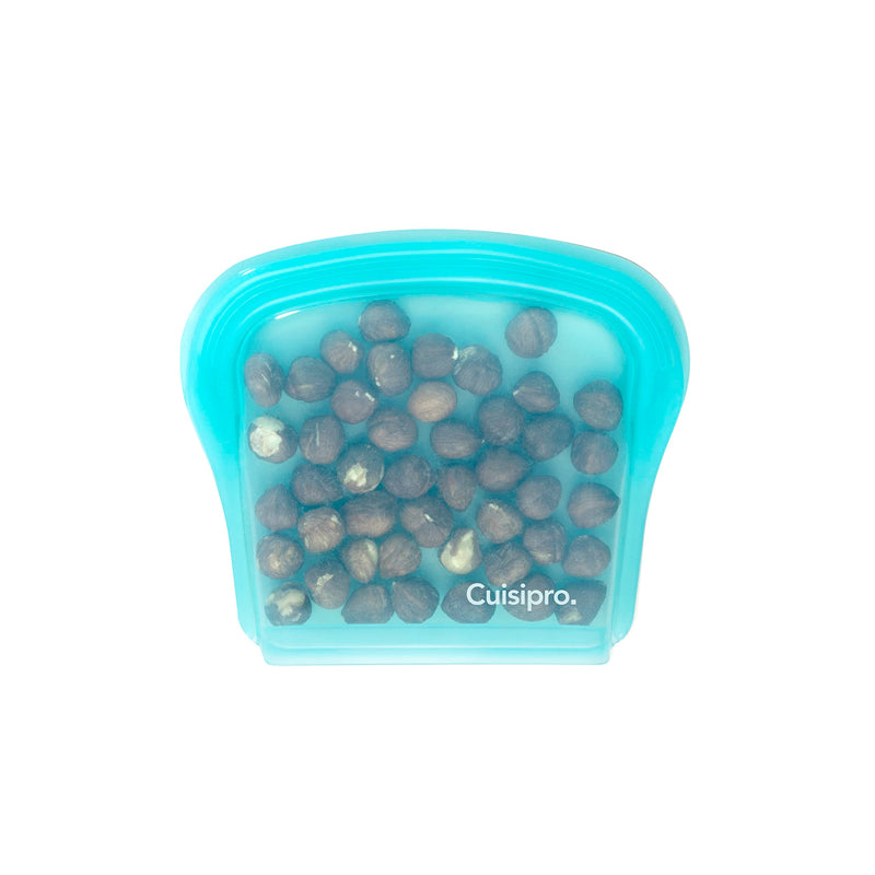 Cuisipro - Reusable Bags 2pc 13.3x12cm/5.25x4.75", 200ml Aqua - Limolin 