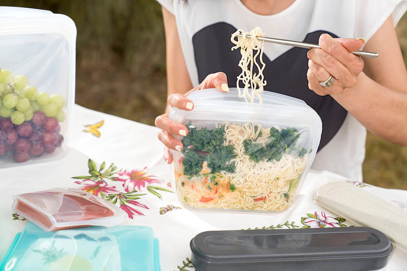 Cuisipro - Reusable Bags Stand Up 1300ml Clear - Limolin 