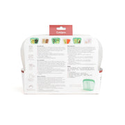 Cuisipro - Reusable Bags w/Divider Stand Up 1300ml Clear - Limolin 