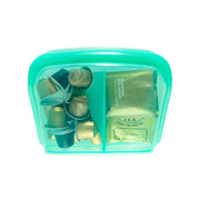 Cuisipro - Reusable Bags w/Divider Stand Up 1300ml Green - Limolin 