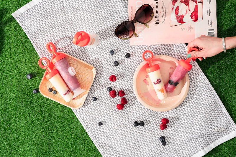 Cuisipro - SNAP-FIT Circle Pop Mold 2.9oz/85ml Set of 6 Coral - Limolin 