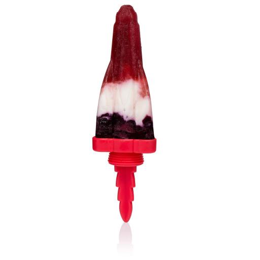 Cuisipro - SNAP-FIT Rocket Pop Mold 2.9oz/85ml Set of 6 Red - Limolin 