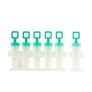 Cuisipro - SNAP-FIT Square Pop Mold 2.9oz/85ml Set of 6 Turquoise - Limolin 