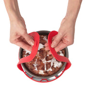 Cuisipro - Silicone Cooking & Baking Sling, Red 19.75x7.88x1.13" - Limolin 