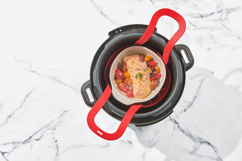 Cuisipro - Silicone Cooking & Baking Sling, Red 19.75x7.88x1.13" - Limolin 