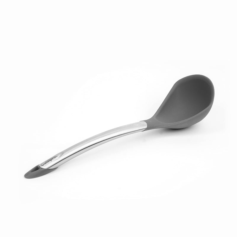 Cuisipro - Silicone Ladle 12.25"/31cm Grey (LFGB Silicone) - Limolin 