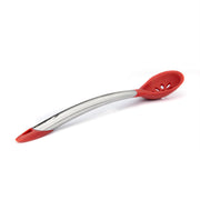 Cuisipro - Silicone Slotted Spoon 12"/30.5cm Red (LFGB Silicone) - Limolin 