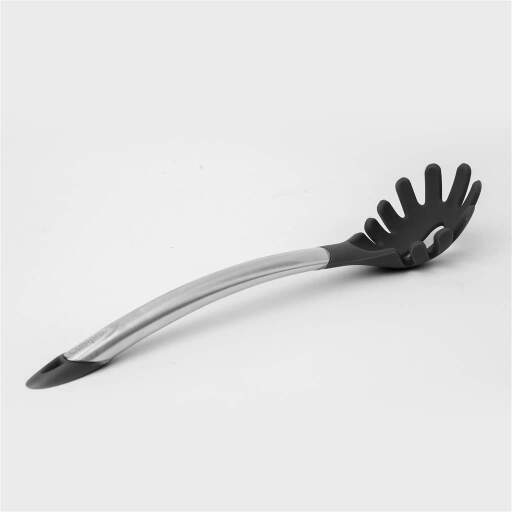 Cuisipro - Silicone Spaghetti Server 12.25"/31cm Black (LFGB Silicone) - Limolin 
