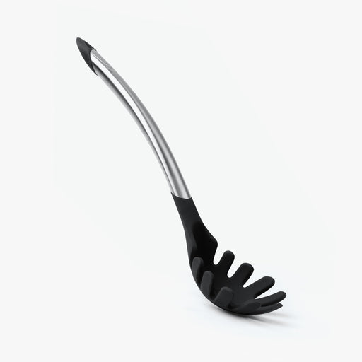 Cuisipro - Silicone Spaghetti Server 12.25"/31cm Black (LFGB Silicone) - Limolin 