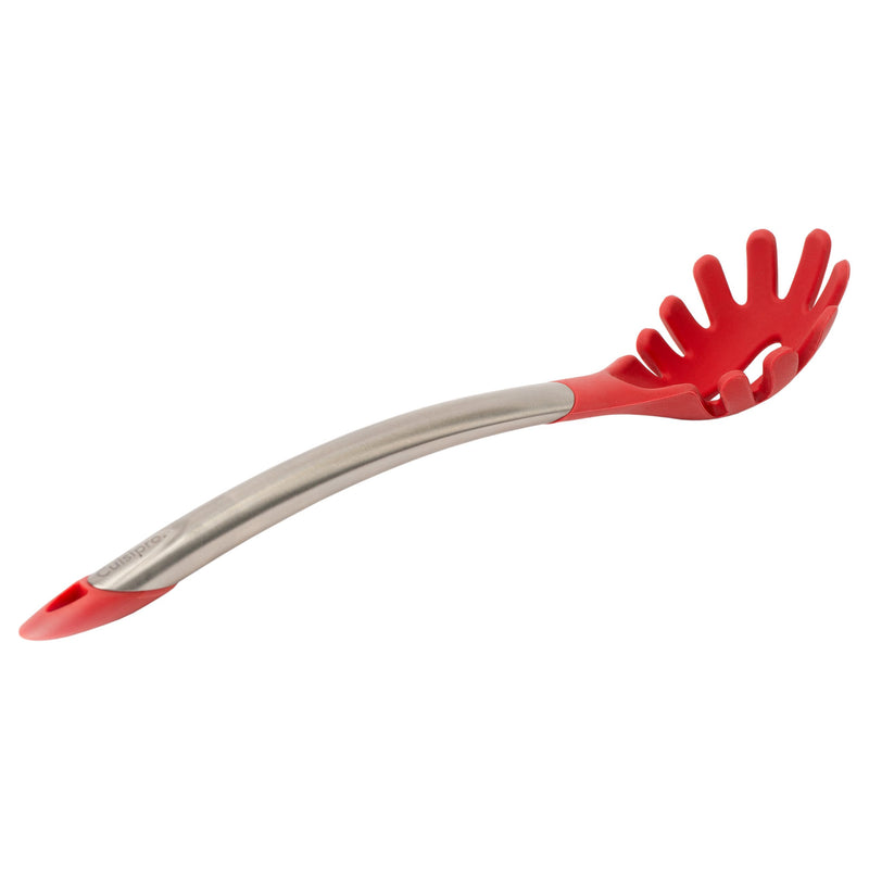 Cuisipro - Silicone Spaghetti Server 12.25"/31cm Red (LFGB Silicone) - Limolin 