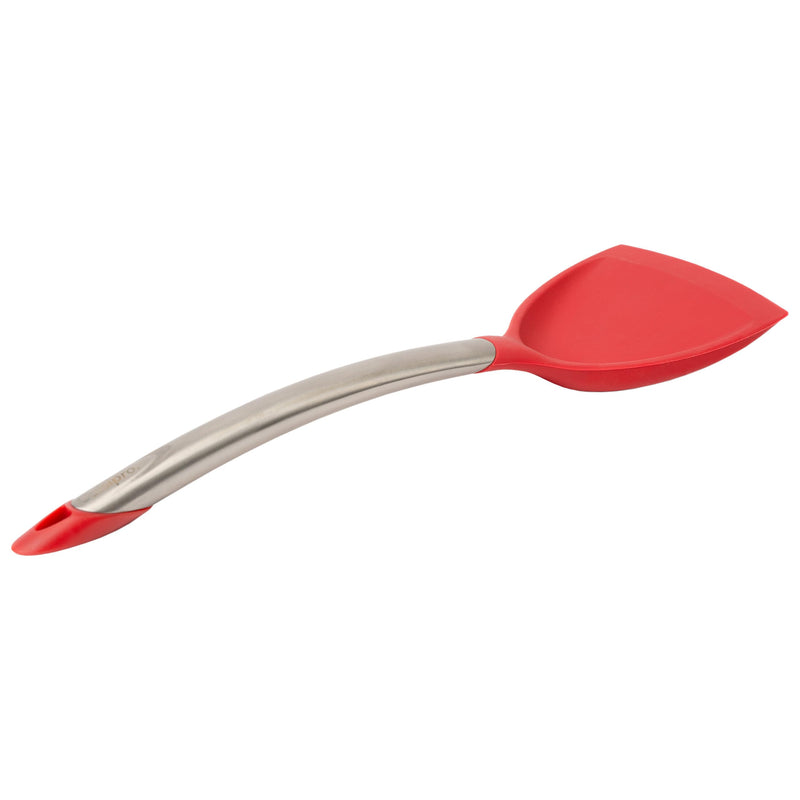 Cuisipro - Silicone Wok Turner 12.5"/32cm Red (LFGB Silicone) - Limolin 