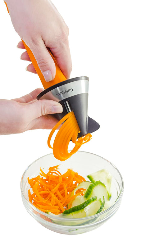 Cuisipro - Spiral Cutter Set of 2 Red & Black, Each Dia 74x70mm - Limolin 