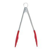 Cuisipro - Tongs with Teeth 12"/30.5cm Silicone Red - Limolin 