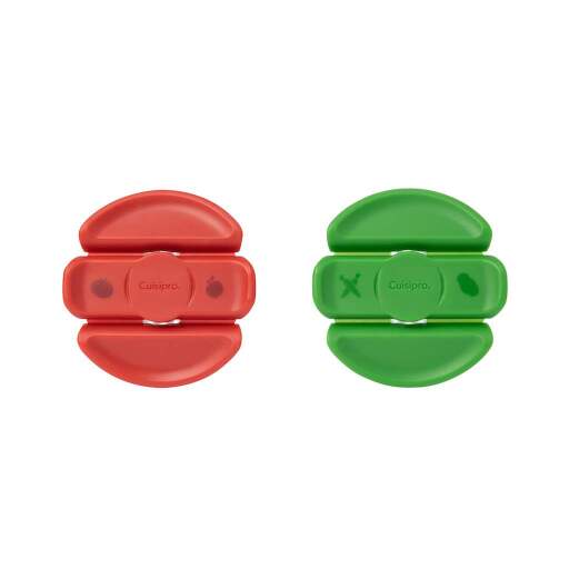 Cuisipro - Vegetable Cleaning Brush 2 Pack 3.5"/8.6cm (1 Soft/1 Hard) - Limolin 