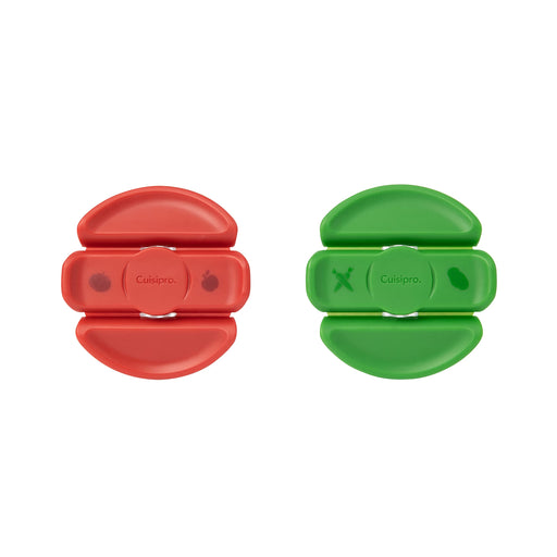 Cuisipro - Vegetable Cleaning Brush 2 Pack 3.5"/8.6cm (1 Soft/1 Hard) - Limolin 