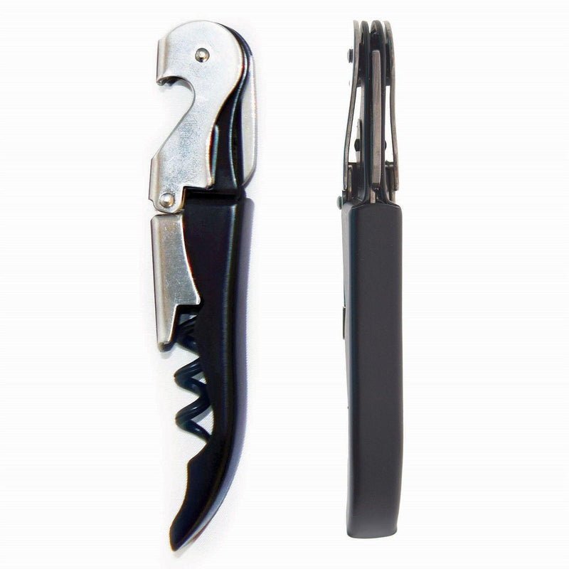 Cuisivin - Double Lever Corkscrew - Black - Limolin 