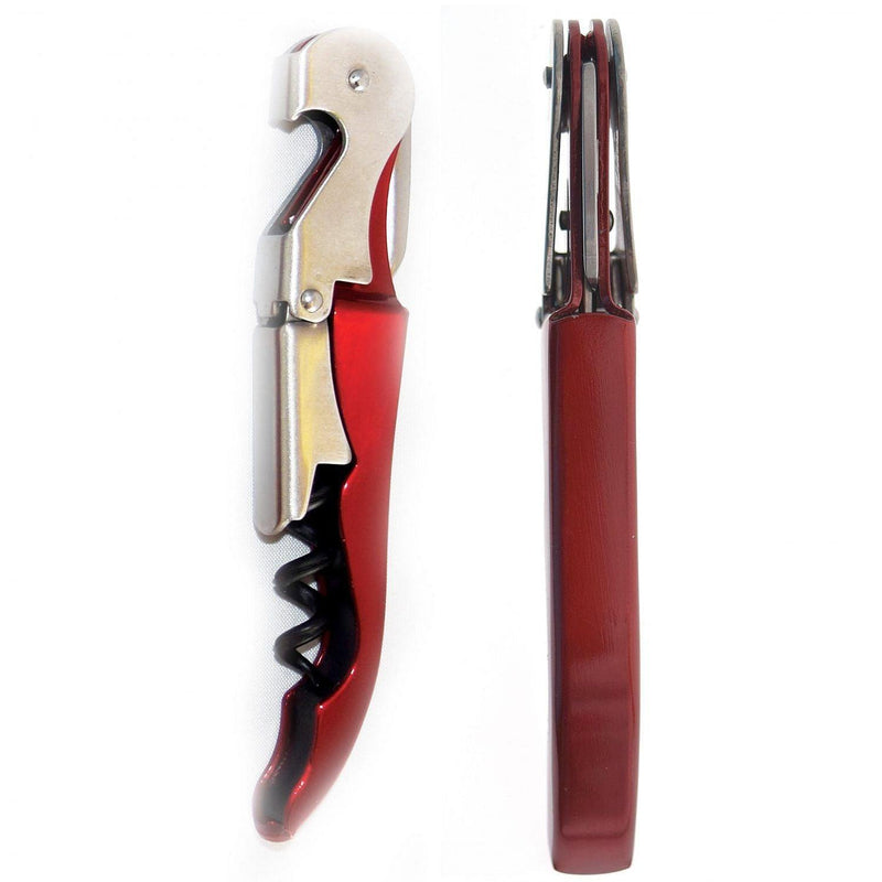 Cuisivin - Double Lever Corkscrew - Red Apple - Limolin 