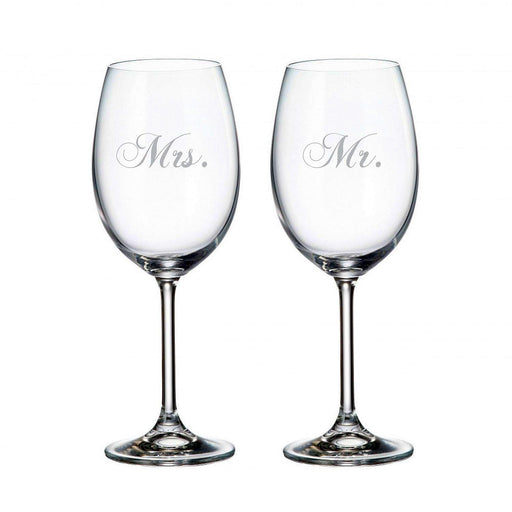 Cuisivin - Mr & Mrs Wine Glass Set - Limolin 