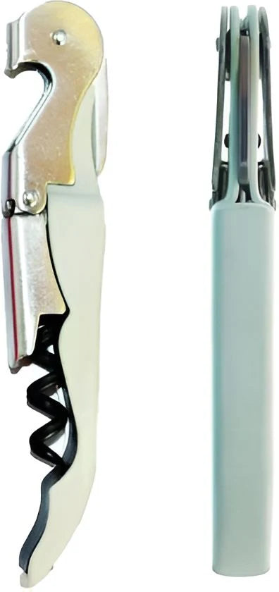 Cuisivin - Double Lever Corkscrew - White bulk
