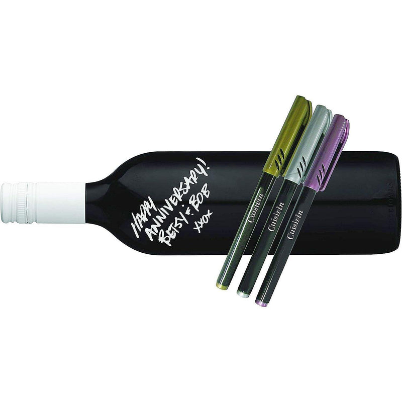 Cuisivin - Wine Glass Metallic Markers - Limolin 