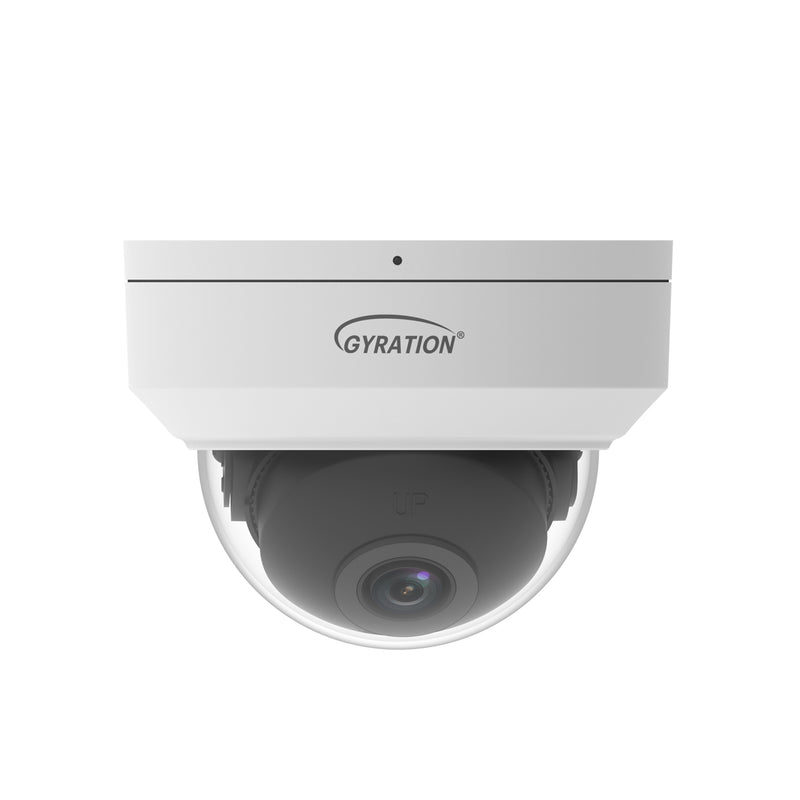 Gyration - Outdoor Network Camera CYBERVIEW 810D 8MP Intelligent Fixed Deterrence Dome