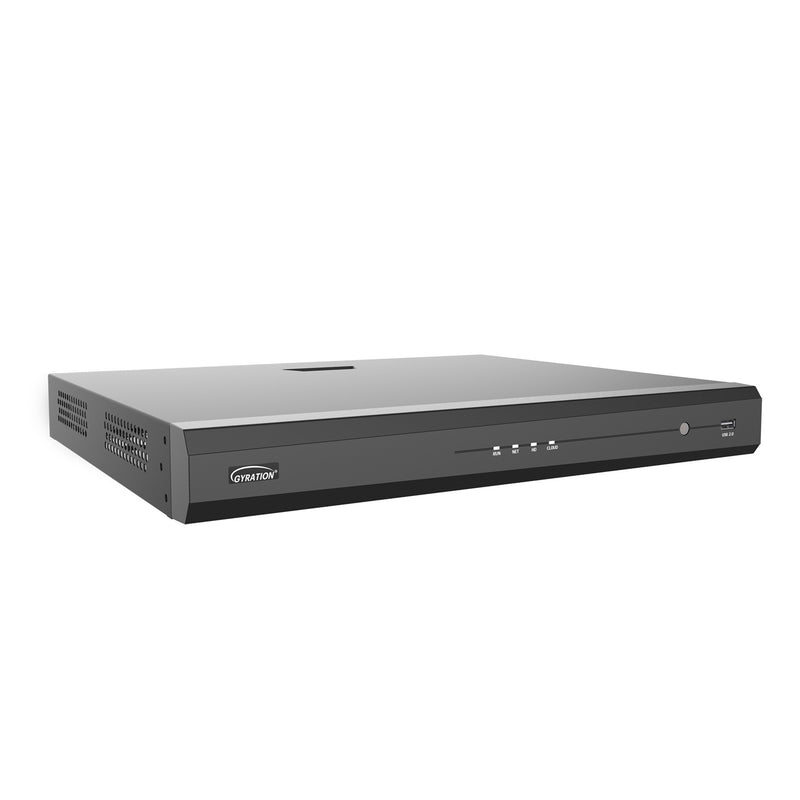 Gyration - Network Video Recorder (NVR) CYBERVIEW N16 with PoE 16-Channel Input