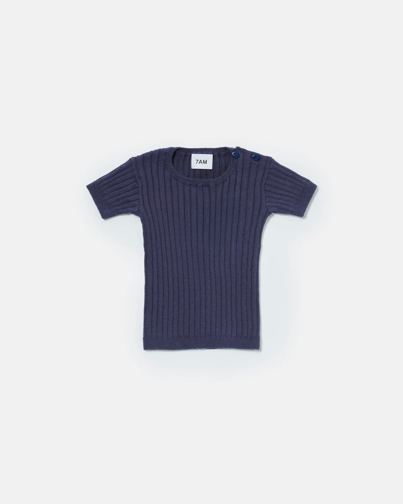 7AM - Cotton Tee - Ribbed