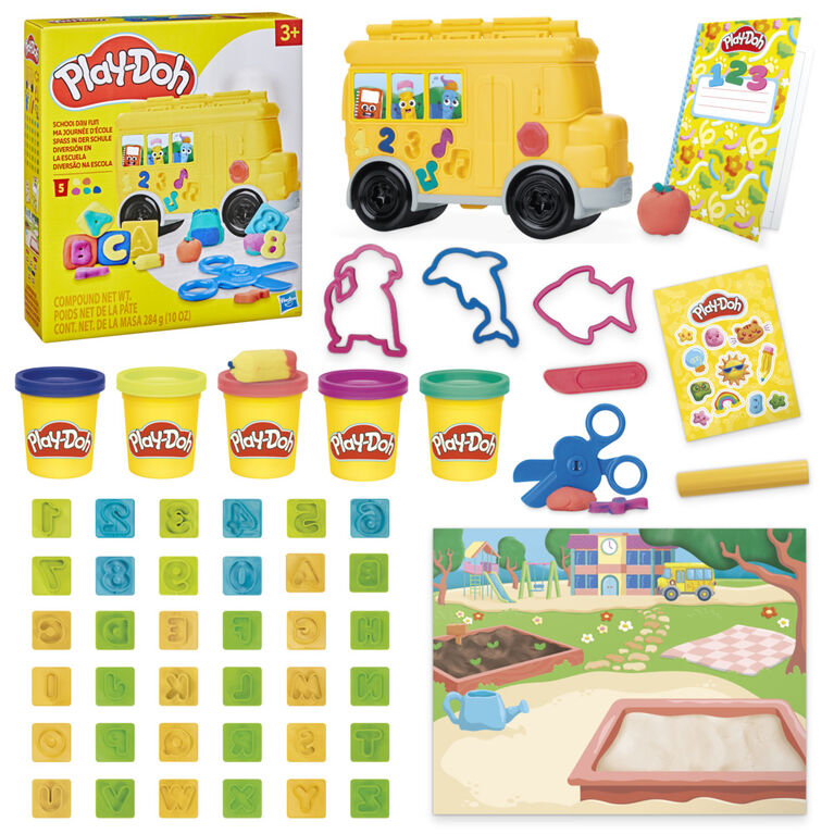 Hasbro - PLAY-DOH - SCHOOL DAY FUN