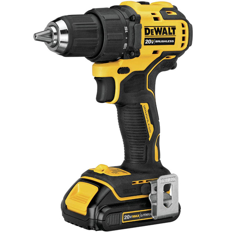DEWALT DCD708C2 20V MAX Compact Drill Kit, Refurbished