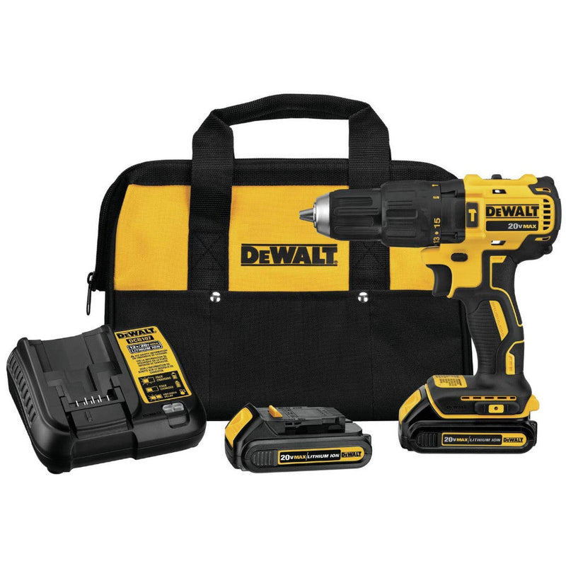 DEWALT DCD778C2 20V MAX Brushless Hammer Drill Kit, Refurbished