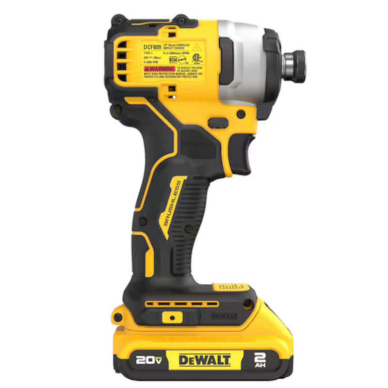 DEWALT ATOMIC DCF809D1 20V MAX Impact Driver Kit, Refurbished