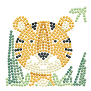 Woodland Tiger - Frame Included (3.7" x 3.7" - 9.5cm x 9.5cm)