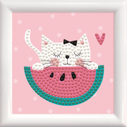 Mmmm - Frame Included (3.7" x 3.7" - 9.5cm x 9.5cm)