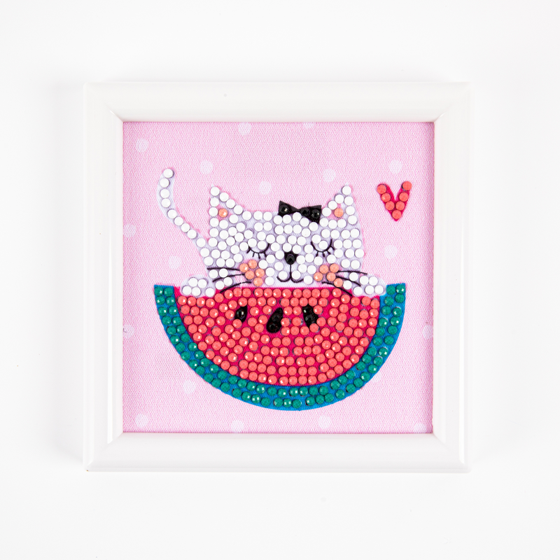 Mmmm - Frame Included (3.7" x 3.7" - 9.5cm x 9.5cm)
