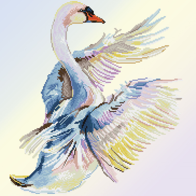 Graceful Landing (20 X 20 - 51Cm X 51Cm)