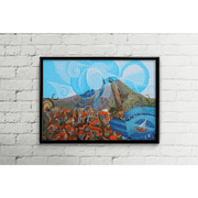 Mount Vesuvius 60X45