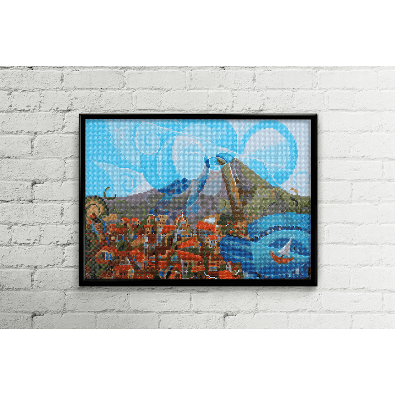 Mount Vesuvius 60X45