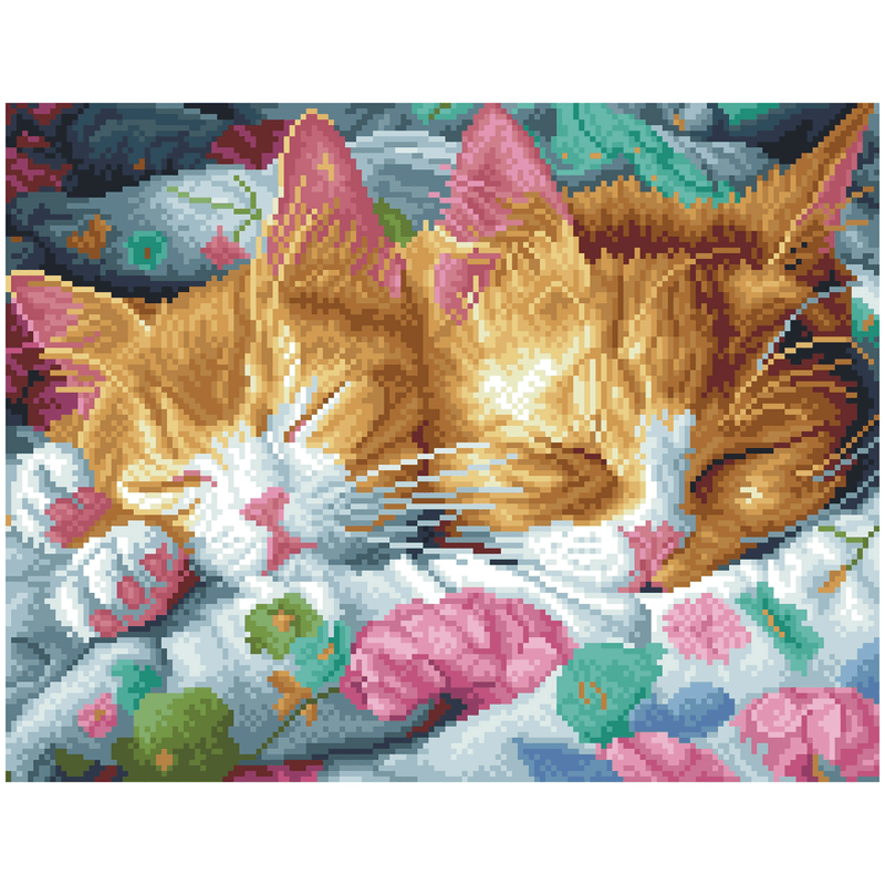 KITTY KIP (13.6" x 17.5" - 35cm x 45cm)
