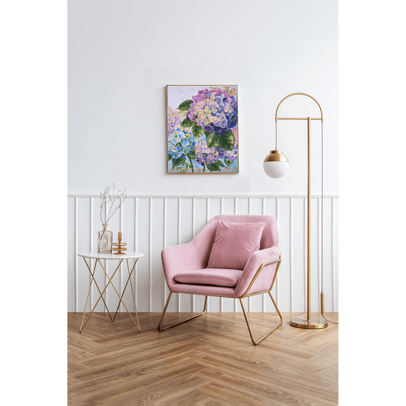HYDRANGEA GARDEN (20.3" x 16.4" - 52cm x 42cm)