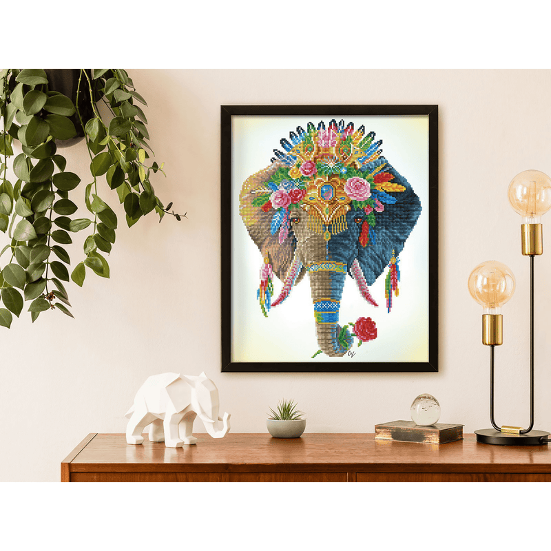 BOHEMIAN ELEPHANT (16.14" x 20.08" - 41cm x 51cm)