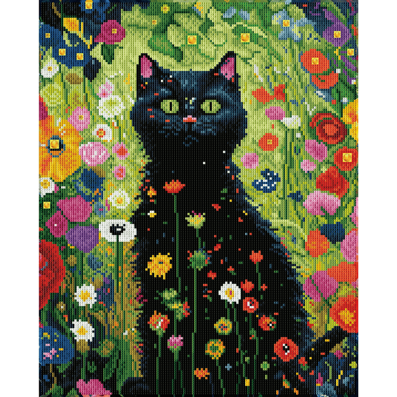 GARDEN CAT (19.9" x 15.9" x 50,5cm x 40,5cm)