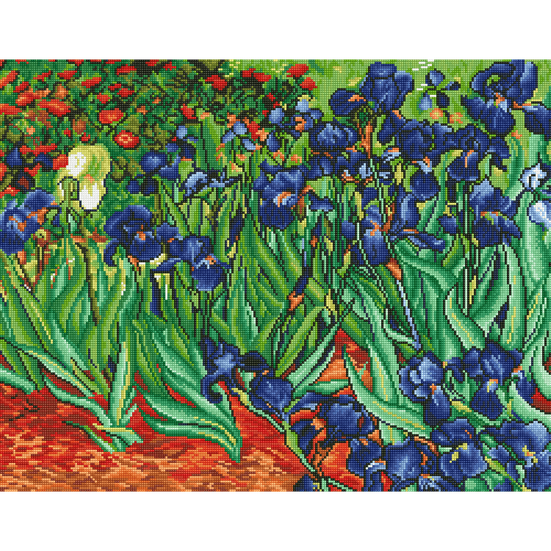 Irises (Van Gogh) 80X64