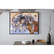 DREAM WEAVER (22.4" x 29.5" - 55,8cm x 73,6cm)