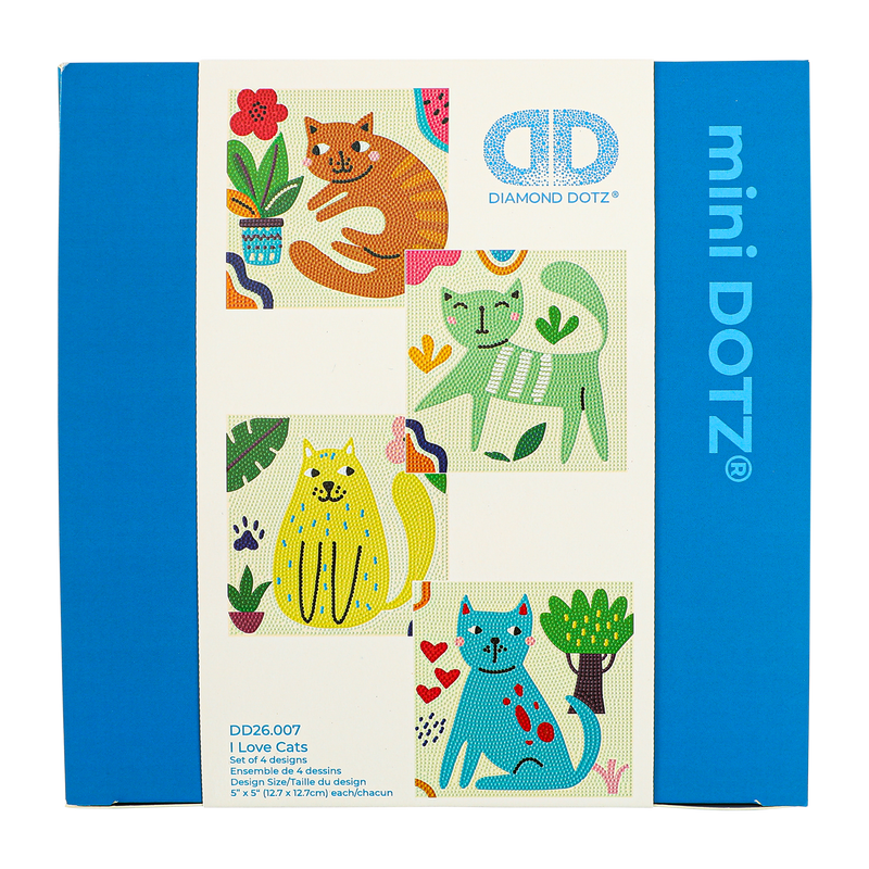 MINI DOTZ - I LOVE CATS