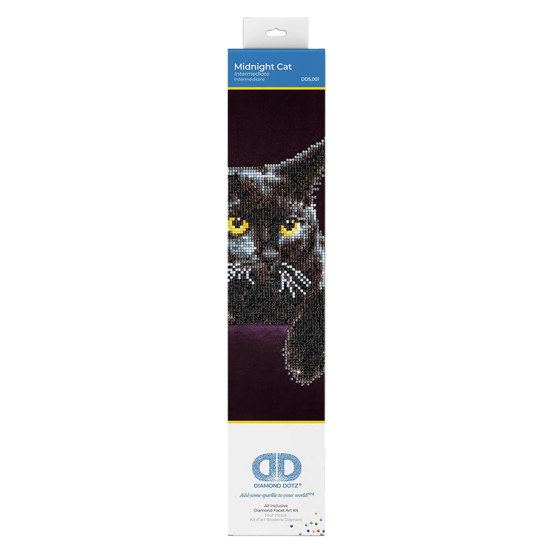 MIDNIGHT CAT (14" x 11" - 35,5cm x 27,9cm)