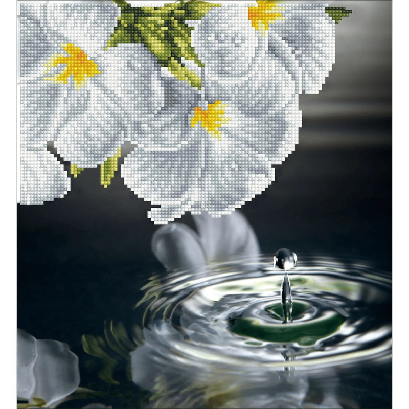 WATER DROPLET (13.8" x 12.6" - 35cm x 32cm)