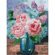 PASTEL BOUQUET (16.4" x 12.45" - 42cm x 32cm)