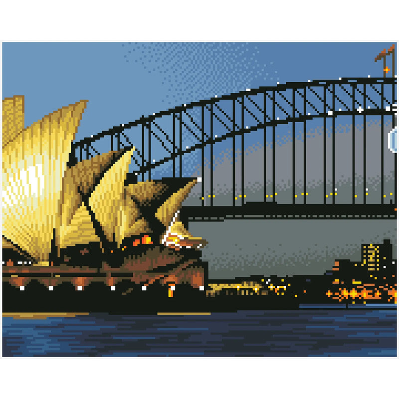 Sydney by night 58.8x48.64