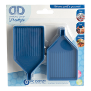 DD 8 Blue Trays with pouring lip